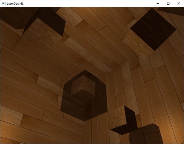 Omnidirectional point shadow maps in OpenGL
