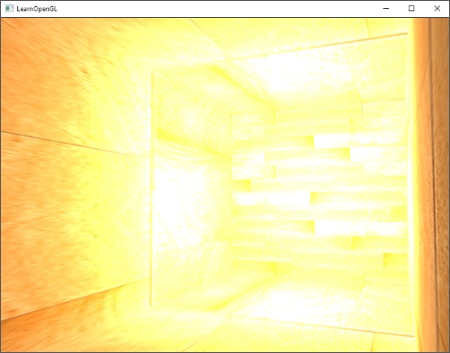 Color values clamped in bright areas