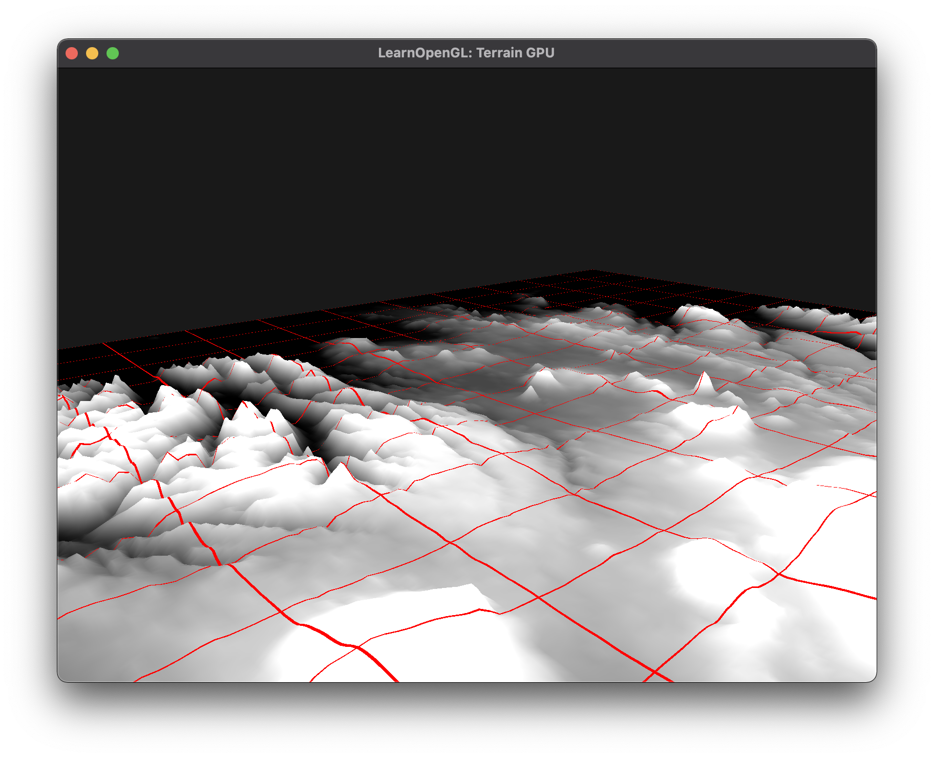 GPU Terrain Overworld with Patch Outlines