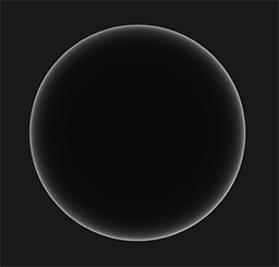 Visualized Fresnel equation on a sphere.